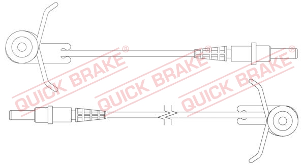 Czujnik zużycia klocka